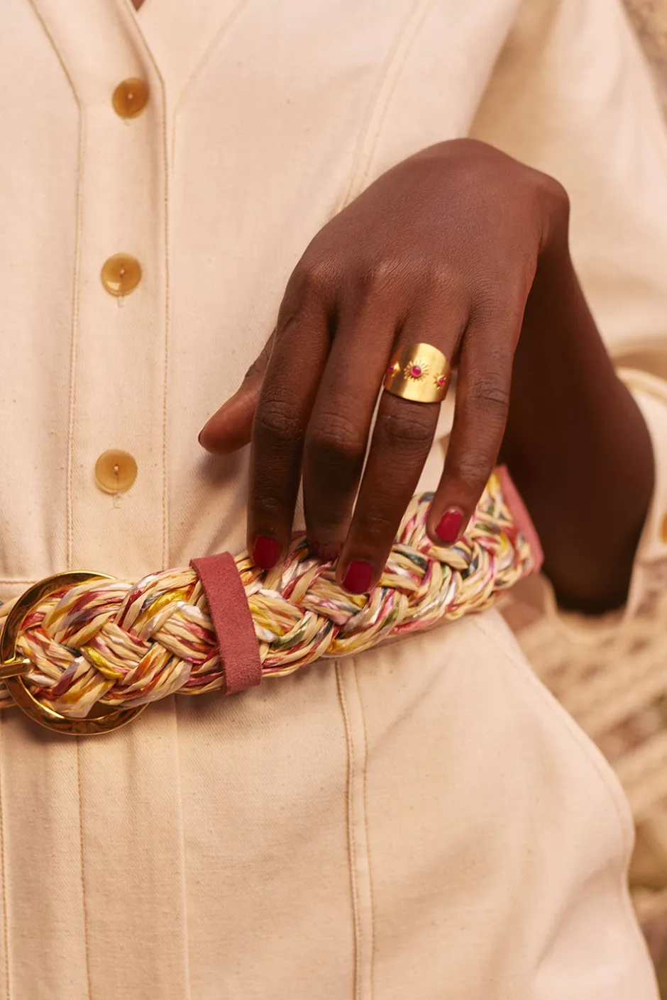 Des Petit Hauts Bijoux Feeka X Dph|Bague Pampy