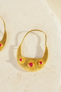 Des Petit Hauts Bijoux Feeka X Dph|Boucles D'Oreilles Pampa