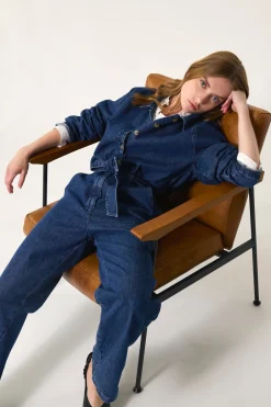Des Petit Hauts Denim|Pantalons & Combinaisons|Combi pantalon Loustik