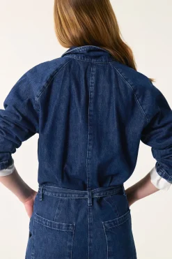 Des Petit Hauts Denim|Pantalons & Combinaisons|Combi pantalon Loustik