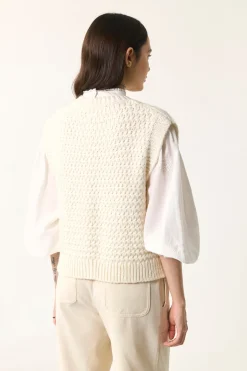 Des Petit Hauts Pulls & Gilets|Gilet sans manches Aster