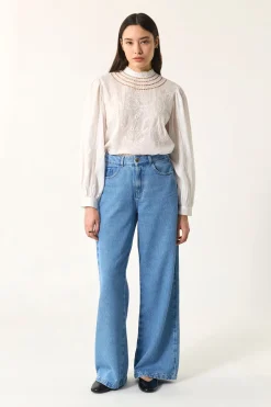 Des Petit Hauts Denim|Pantalons & Combinaisons|Jean Louela