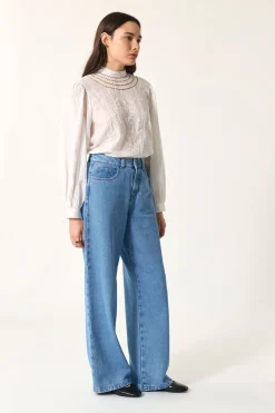 Des Petit Hauts Denim|Pantalons & Combinaisons|Jean Louela