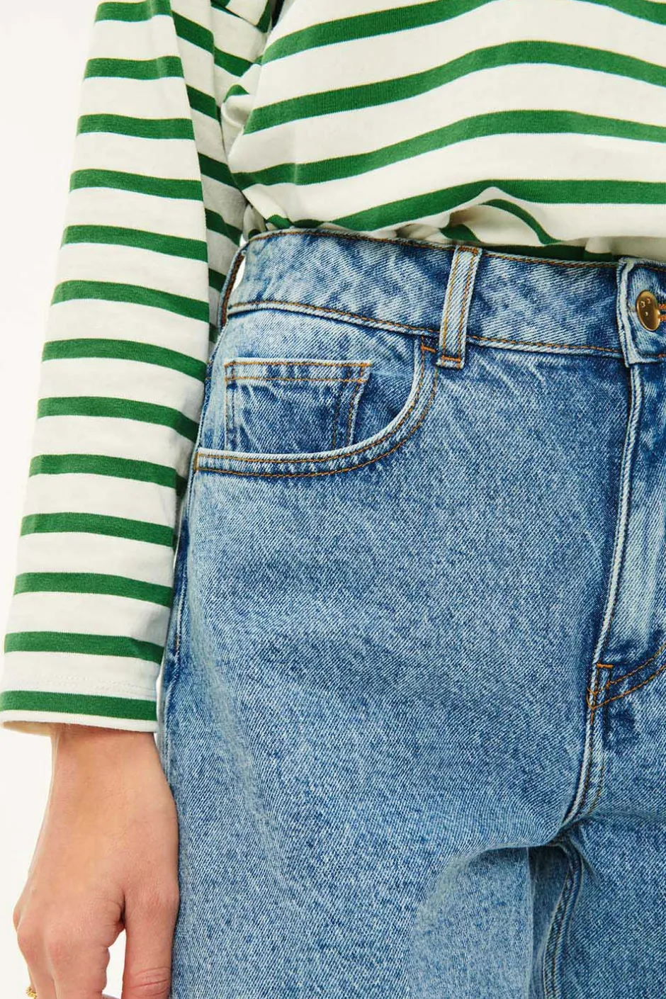 Des Petit Hauts Denim|Pantalons & Combinaisons|Jean Louisette1