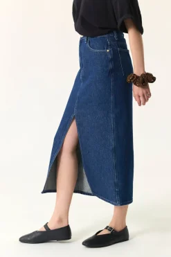 Des Petit Hauts Ensembles New|Denim|Jupe Louria