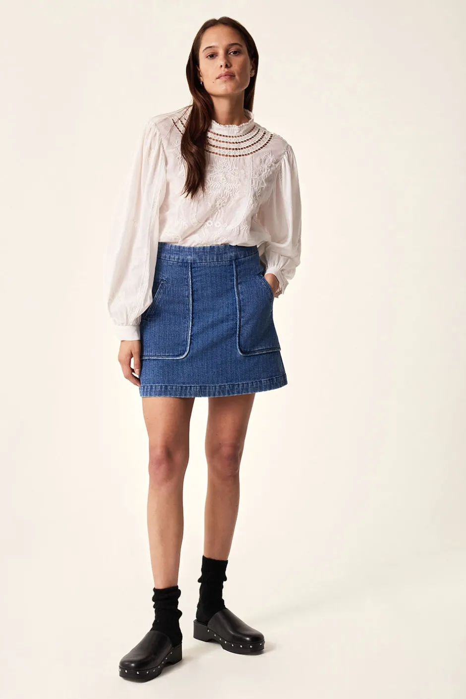 Des Petit Hauts Denim|Robes & Jupes|Jupe Louxor