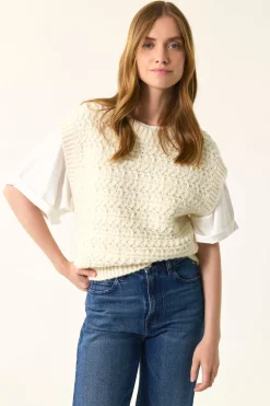 Des Petit Hauts Pulls & Gilets|Pull sans manches Astrid