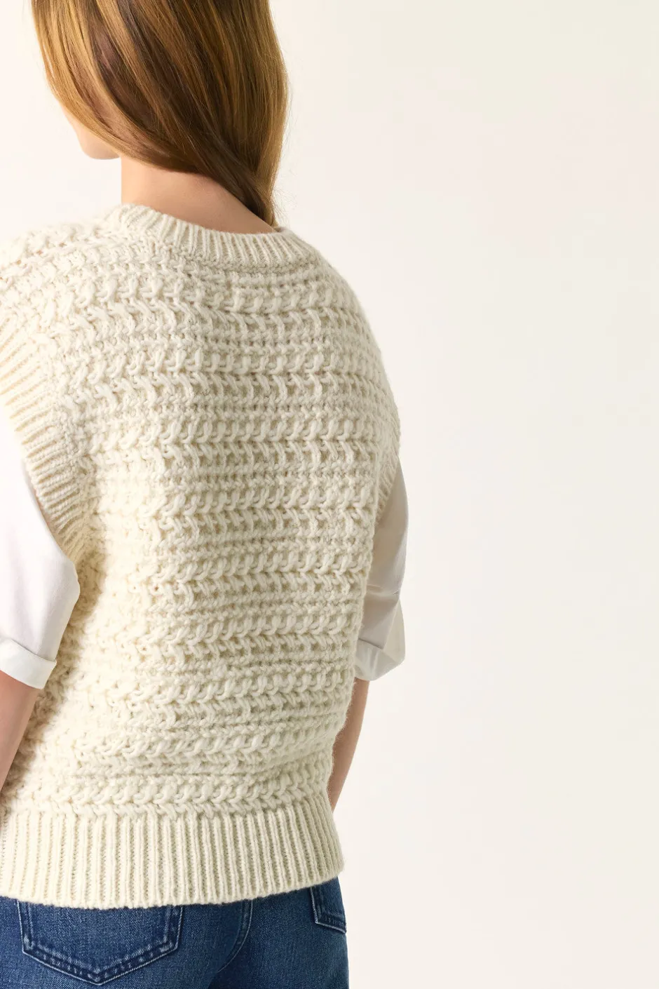 Des Petit Hauts Pulls & Gilets|Pull sans manches Astrid