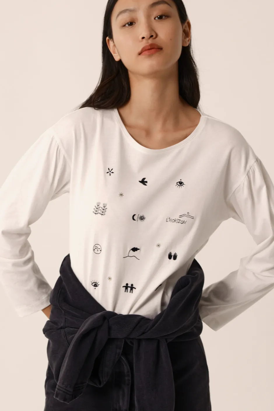 Des Petit Hauts T-shirts & Sweats|Tee-shirt Janana