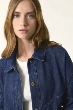 Des Petit Hauts Ensembles New|Denim|Veste Loubia
