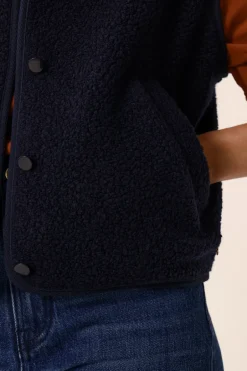 Des Petit Hauts Vestes & Manteaux|Veste maille sans manches Zlata