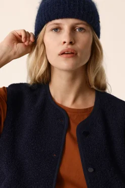 Des Petit Hauts Vestes & Manteaux|Veste maille sans manches Zlata