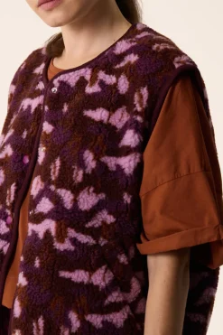 Des Petit Hauts Vestes & Manteaux|Veste maille sans manches Kadi
