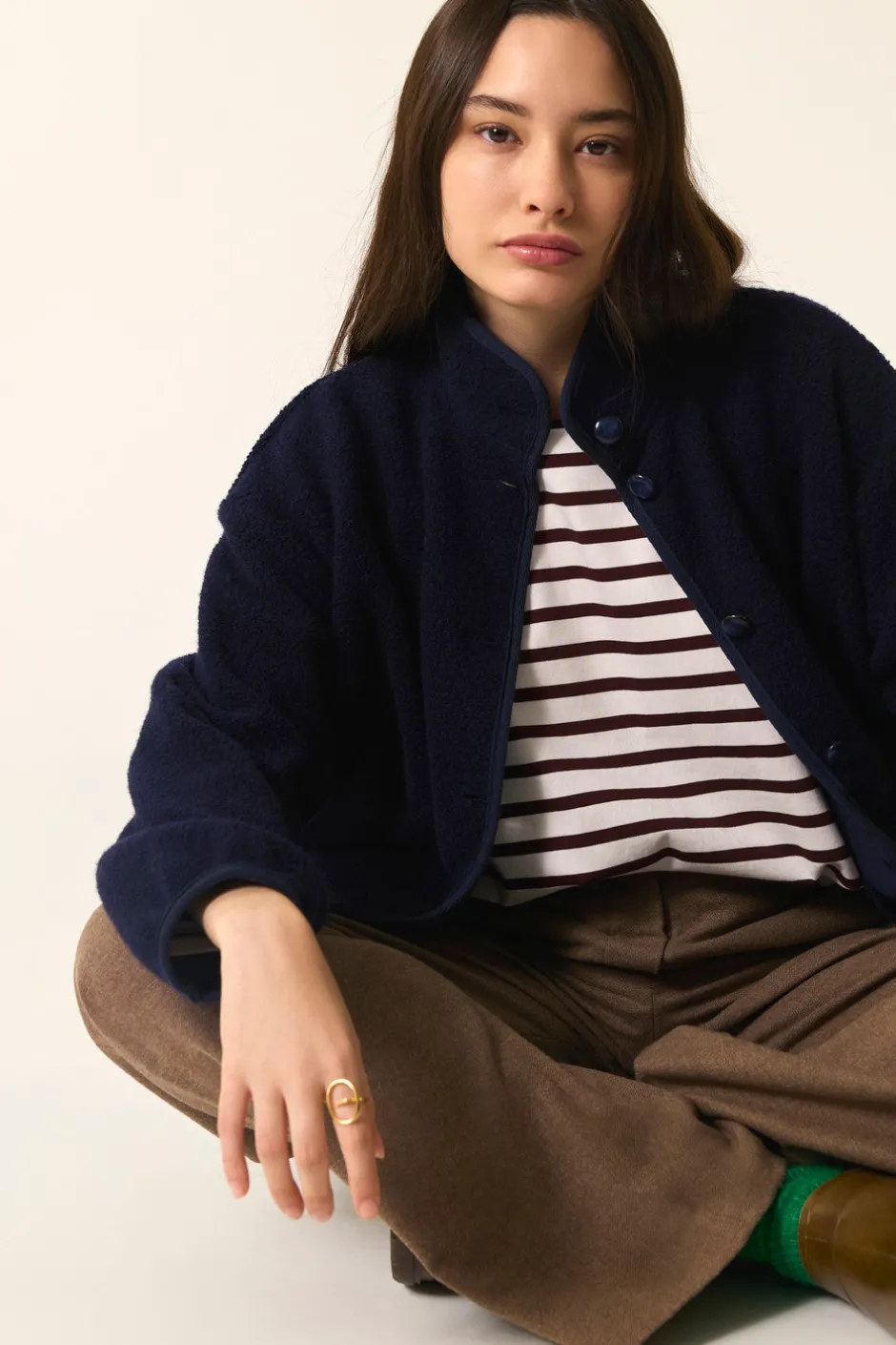 Des Petit Hauts Vestes & Manteaux|Veste maille Zlavina