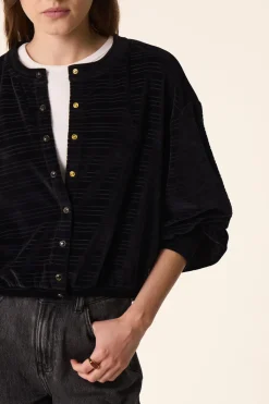 Des Petit Hauts Ensembles New|Vestes & Manteaux|Veste maille Zoraya