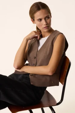 Des Petit Hauts Vestes & Manteaux|Ensembles New|Veste Rosetta